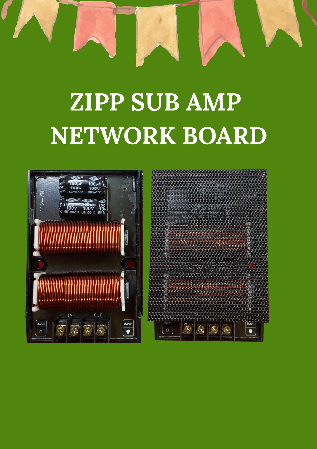 ZIPP SUB AMP BOARD