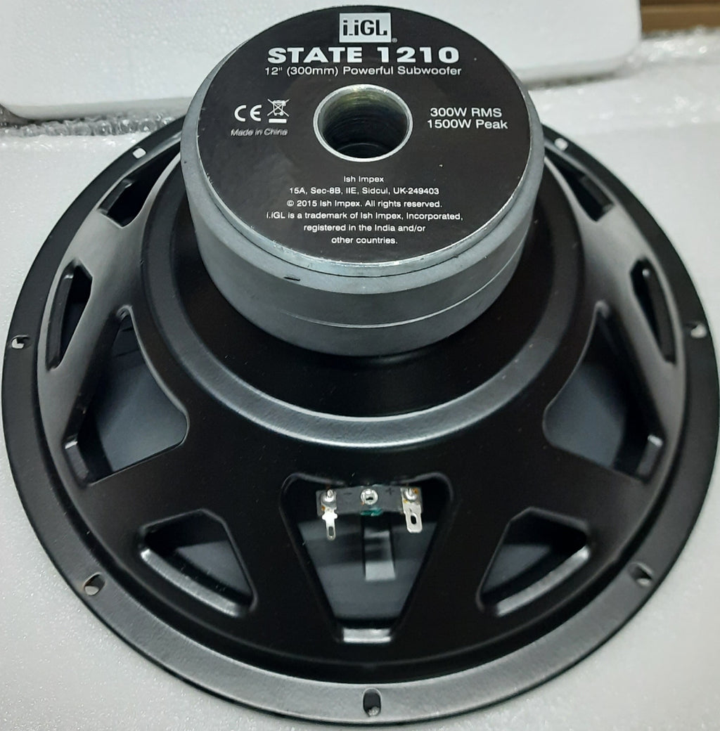 IGL 12" SUB WOOFER