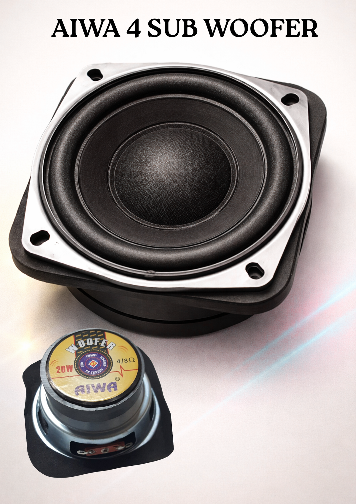 AIWA 4" SUB WOOFER