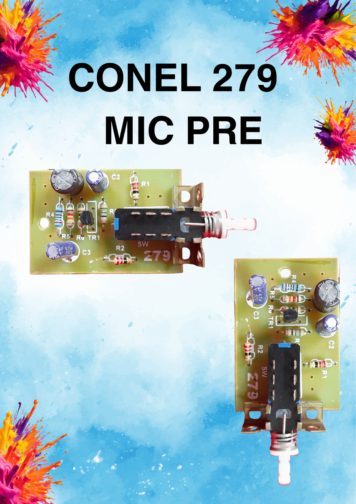 CONEL 279 MIC PRE 1PCS