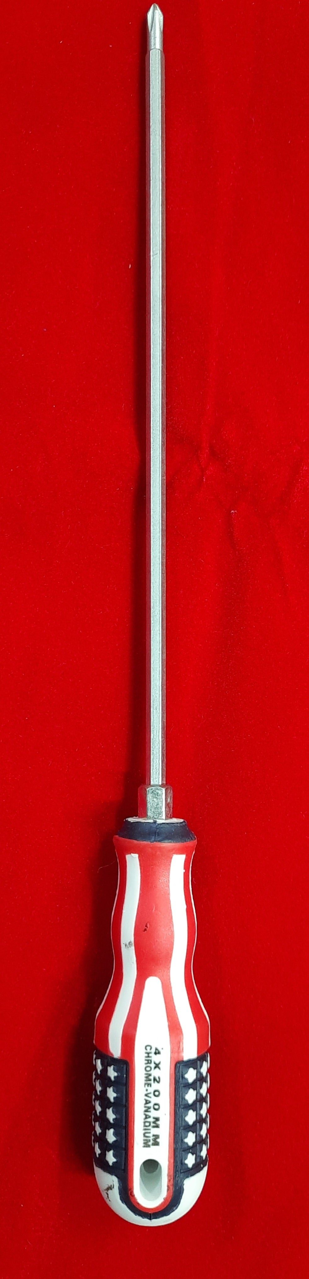 4X200MM SCREW DRIVER STAR+MINUS TYPE