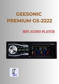 GEESONIC PREMIUM CAR SET GS-2222