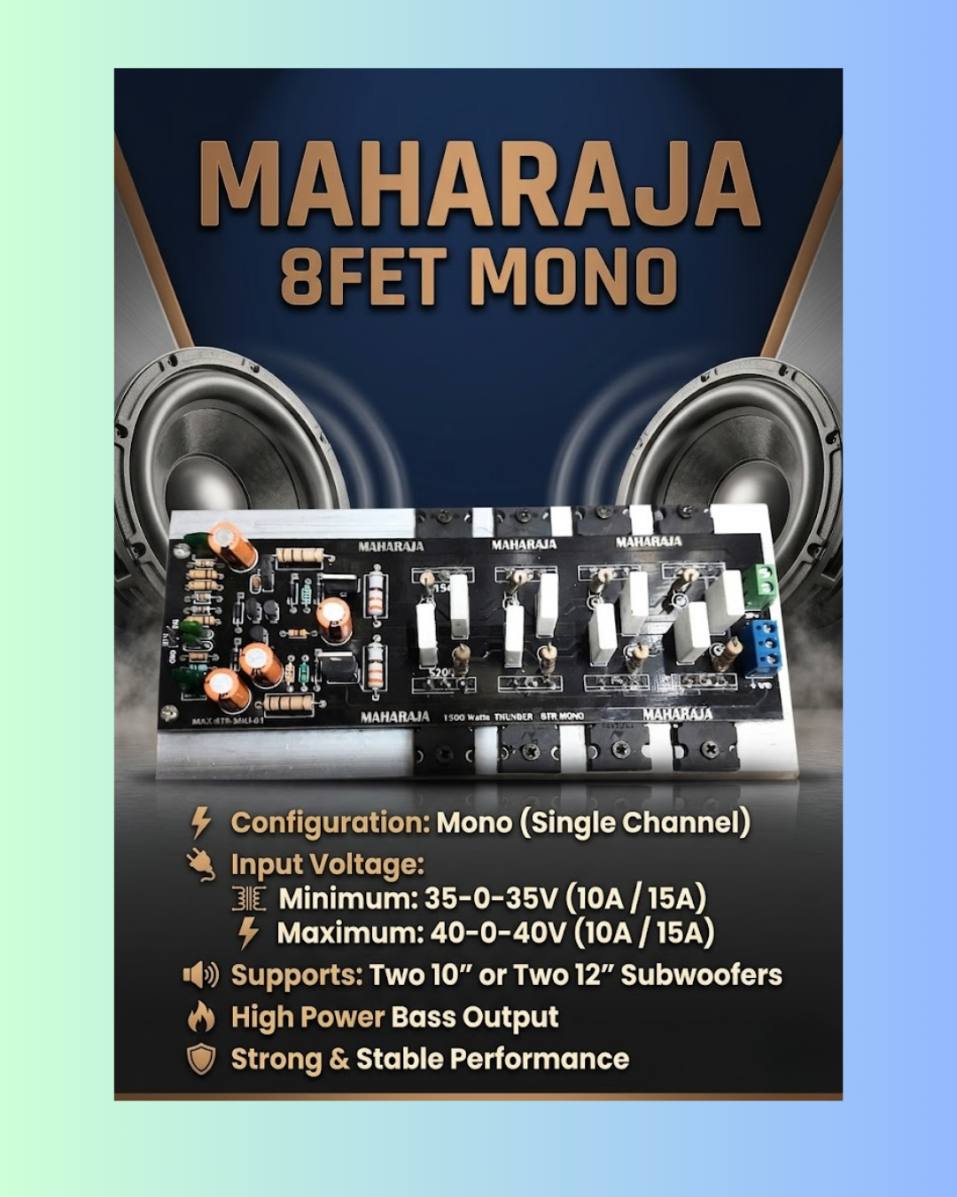 MAHARAJA 8 FET MONO