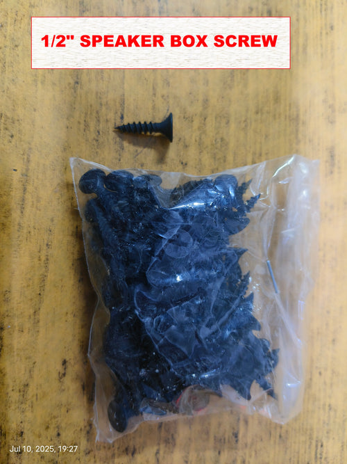 1/2" SPEAKER BOX SCREW PKT / SCREW FOR PCB FITTING