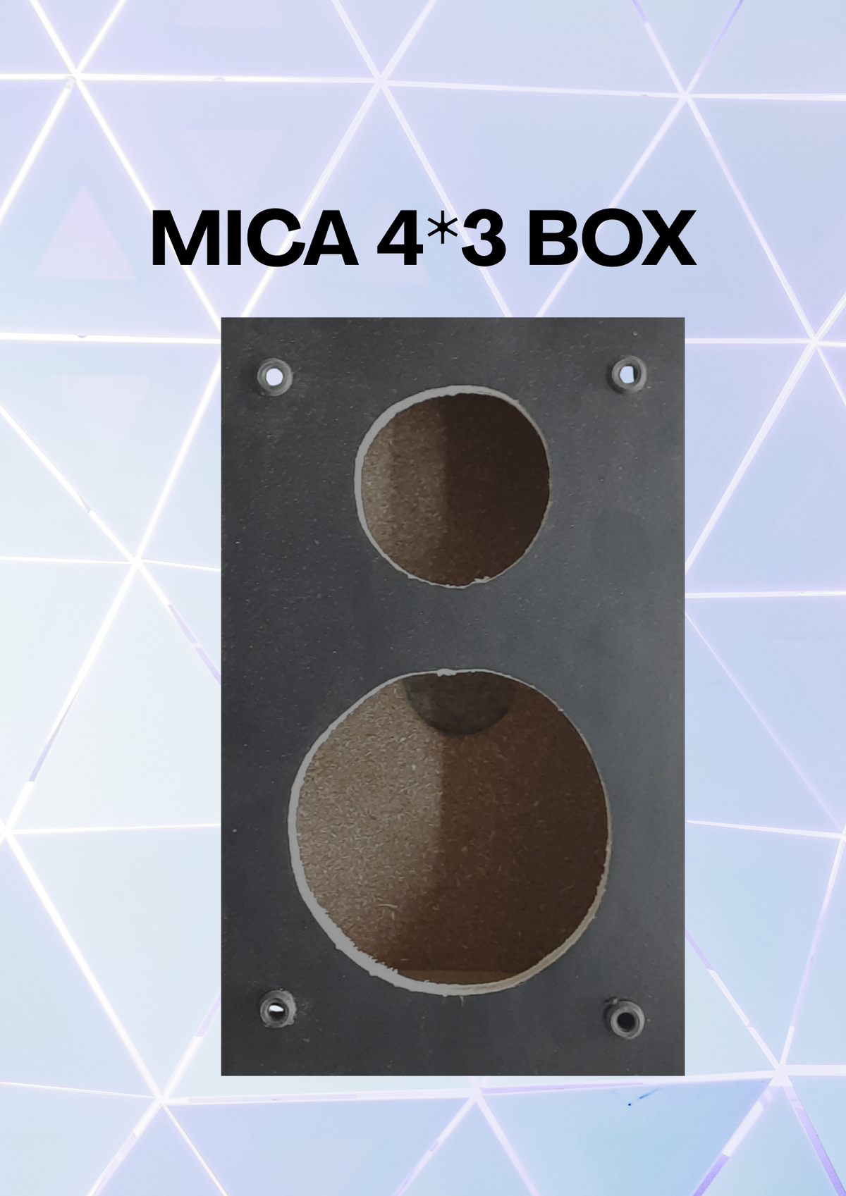MICA BOX 4x3 BOX