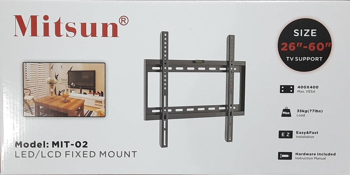 MIT-02 LED/LCD 26"-60" FIXED STAND