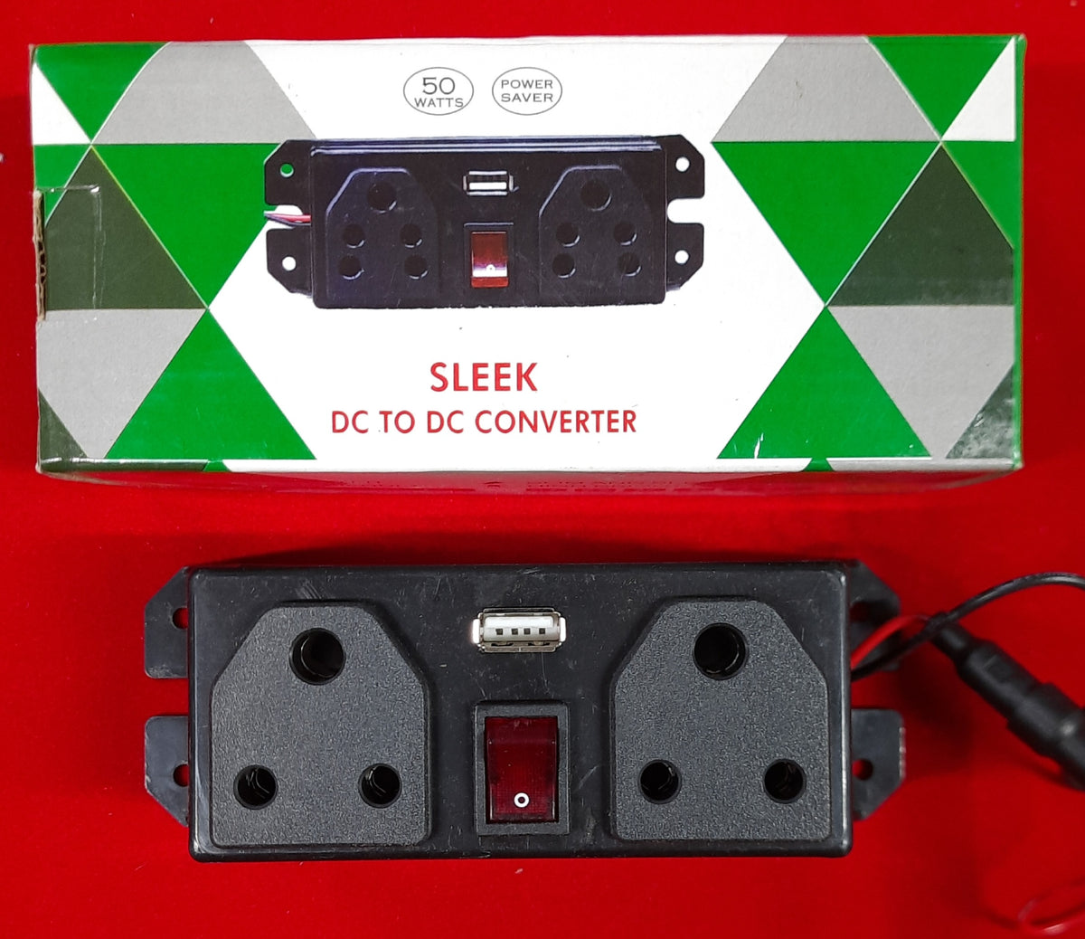 SPARK SLEEK DC TO DC CONVERTER 24V WITH USB