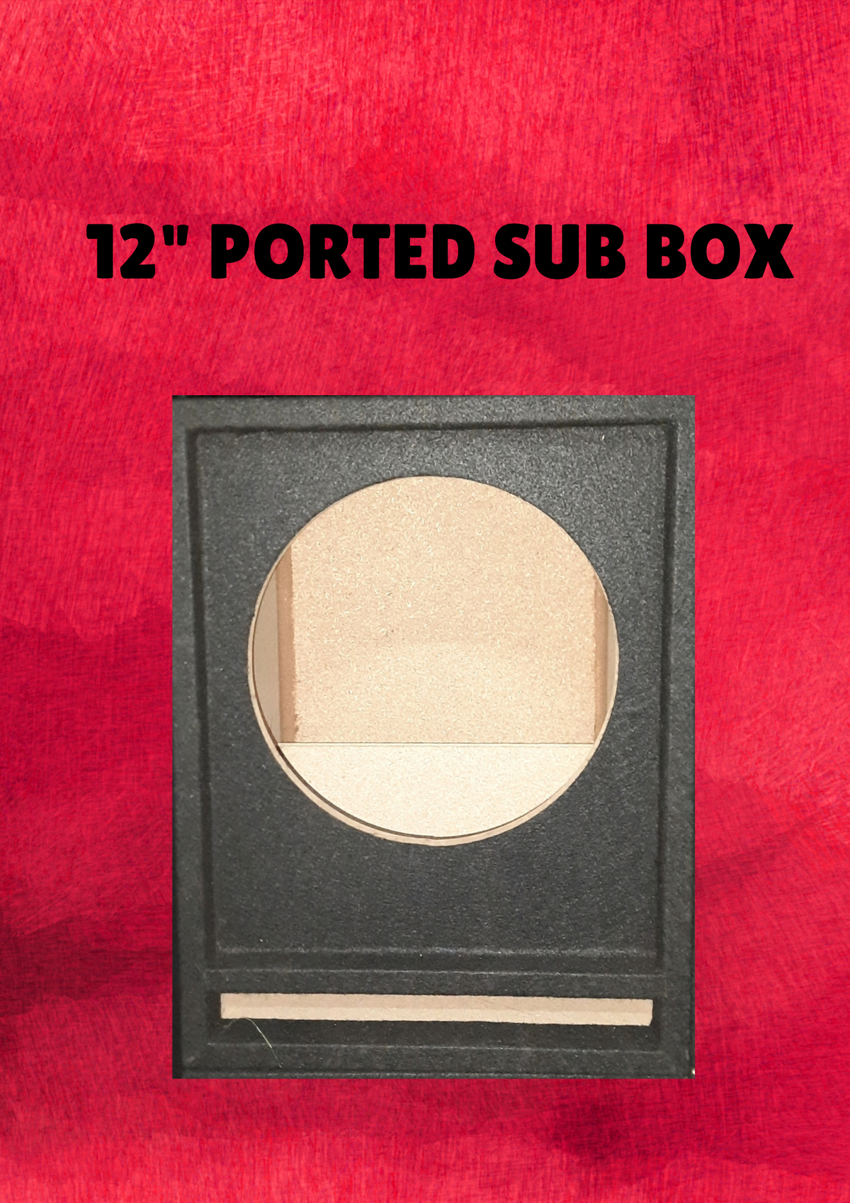 12" PORTED SUB BOX