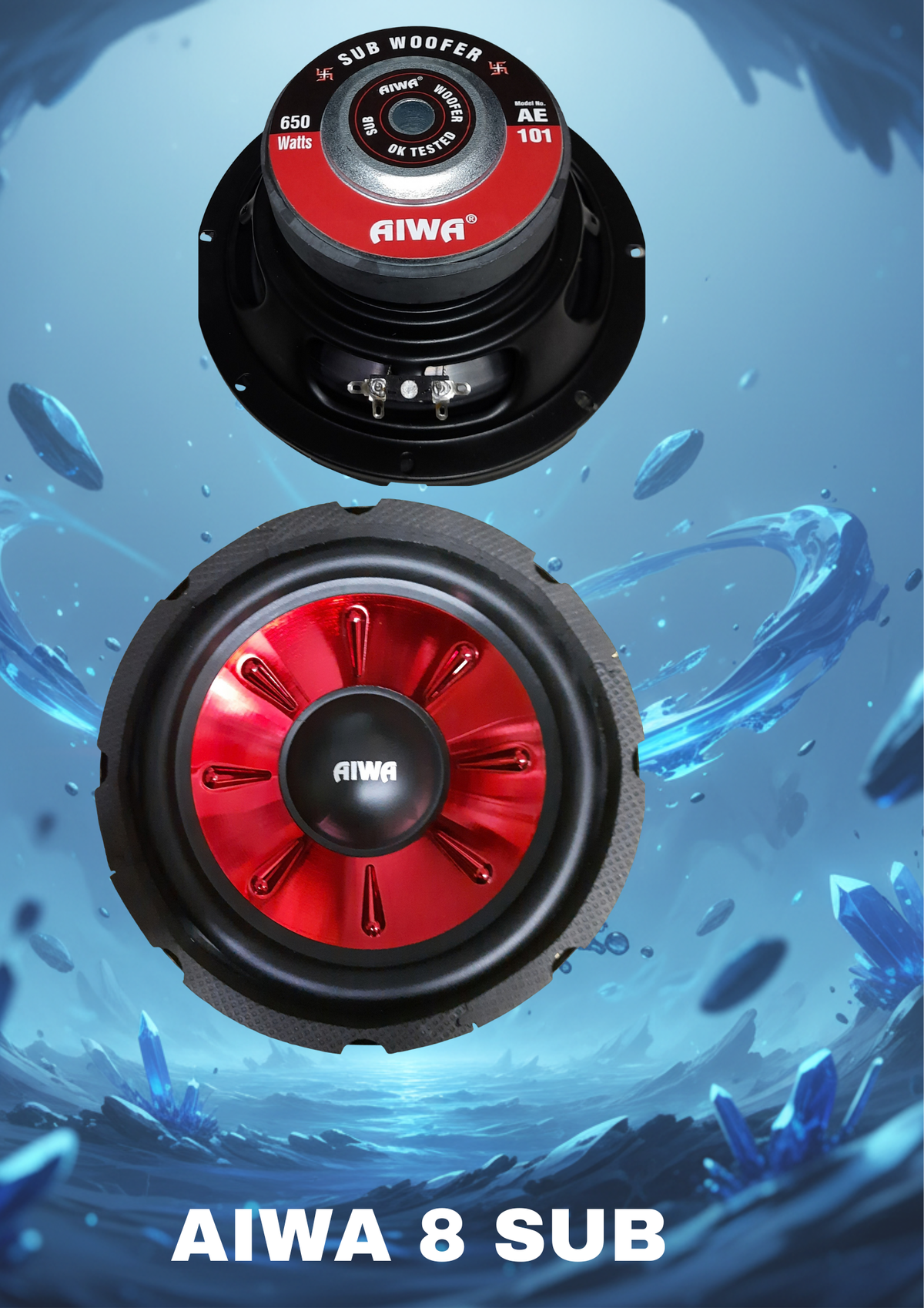 AIWA 8" SUB WOOFER