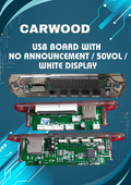 CARWOOD USB BOARD WITH NO ANOUNCEMENT BOARD
