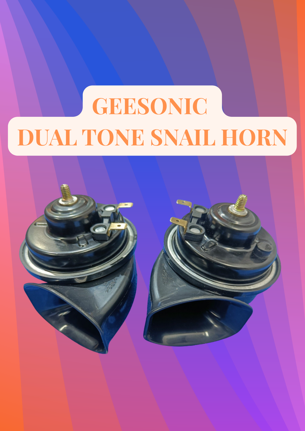 GEESONIC SNAIL HORN